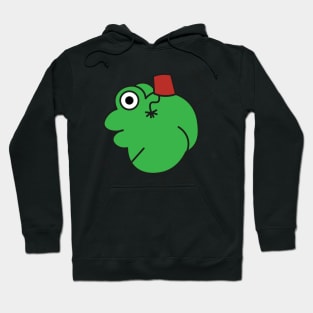 Frog in a Fez Hoodie